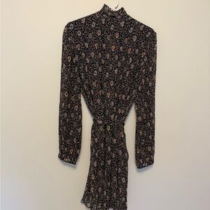 Tory Burch Floral Long Sleeve Dress
